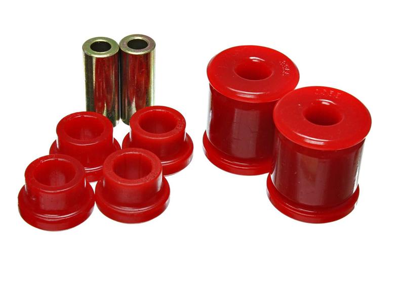 Ford Focus Control Arm Bushing Kit - Front - Energy Suspension - Hyper-Flex Polyurethane - Red - `00-`04